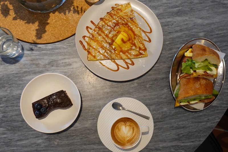 Gather's sweet crepes
