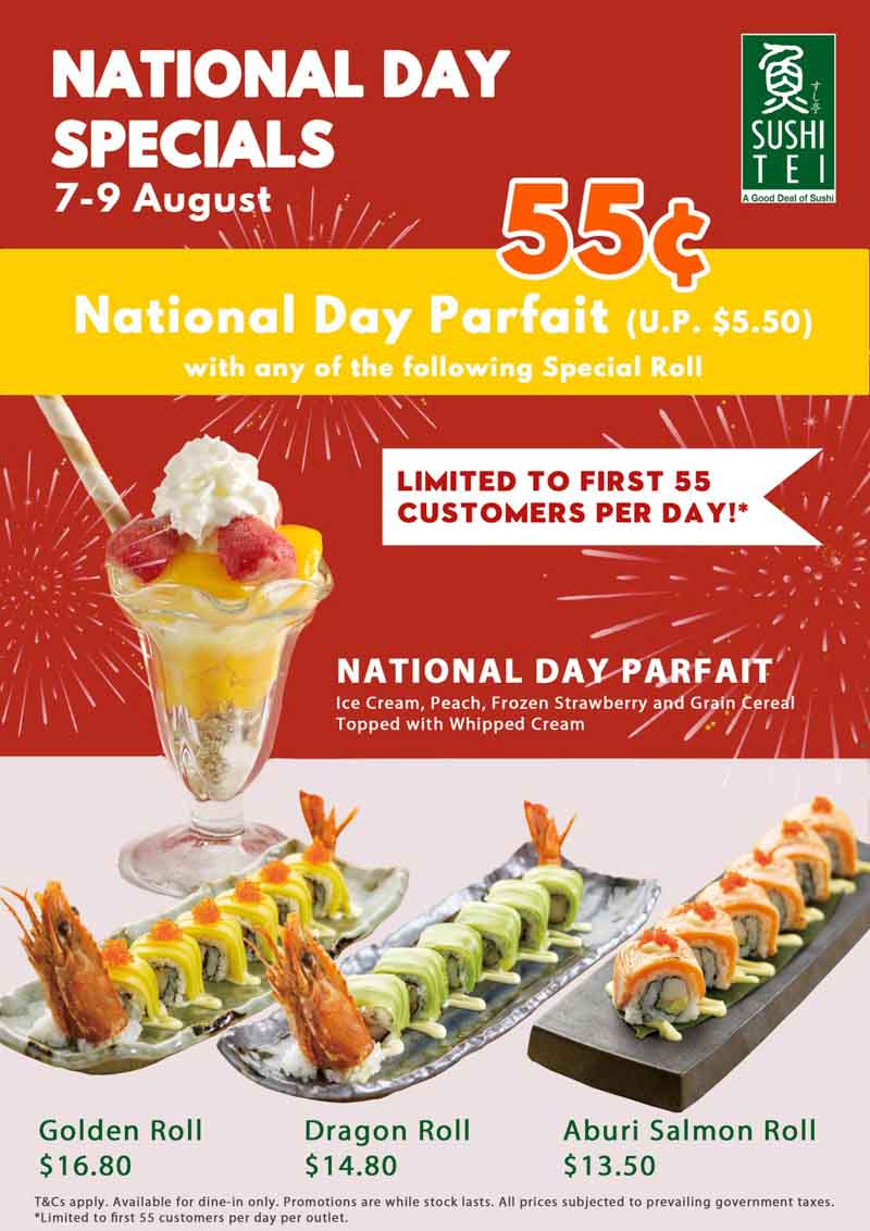 Sg55 National Day Promotions Food Deals Sushi Tei Online 1
