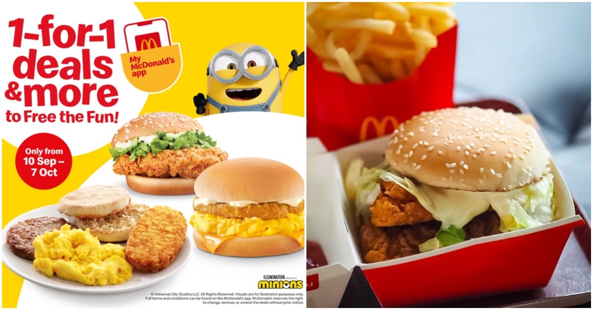 Mcdonalds Singapore 1 For 1 Online 7