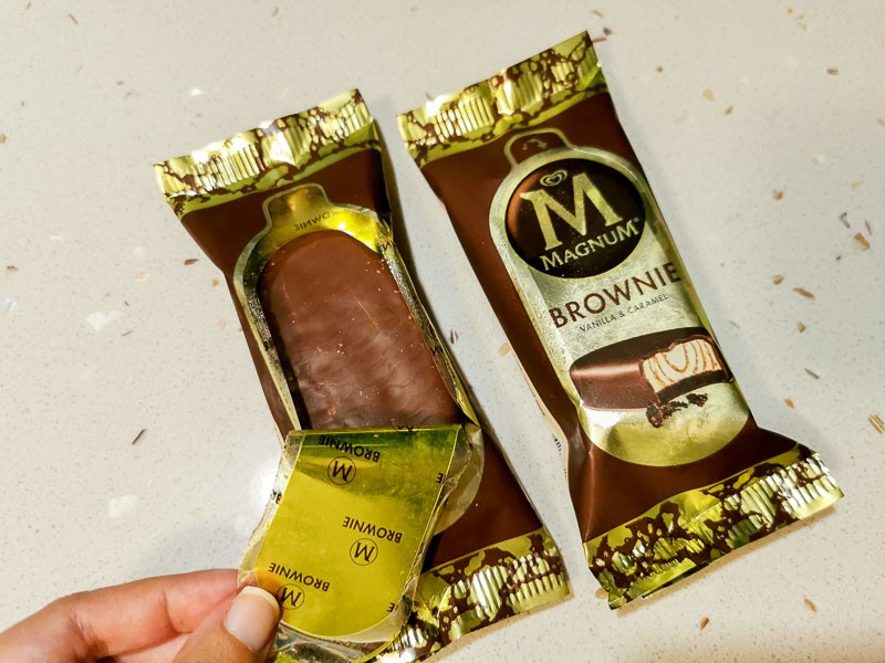 Magnum Dairy Free + Brownie 4