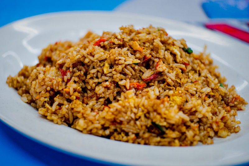 A plate of Fried Rice