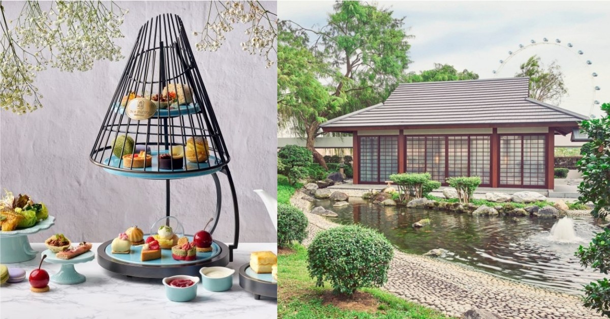 Collage of food from Pacific Market Place and Keyaki Restaurant