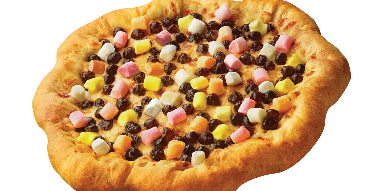 Pizza Hut Bubble Tea Pizza