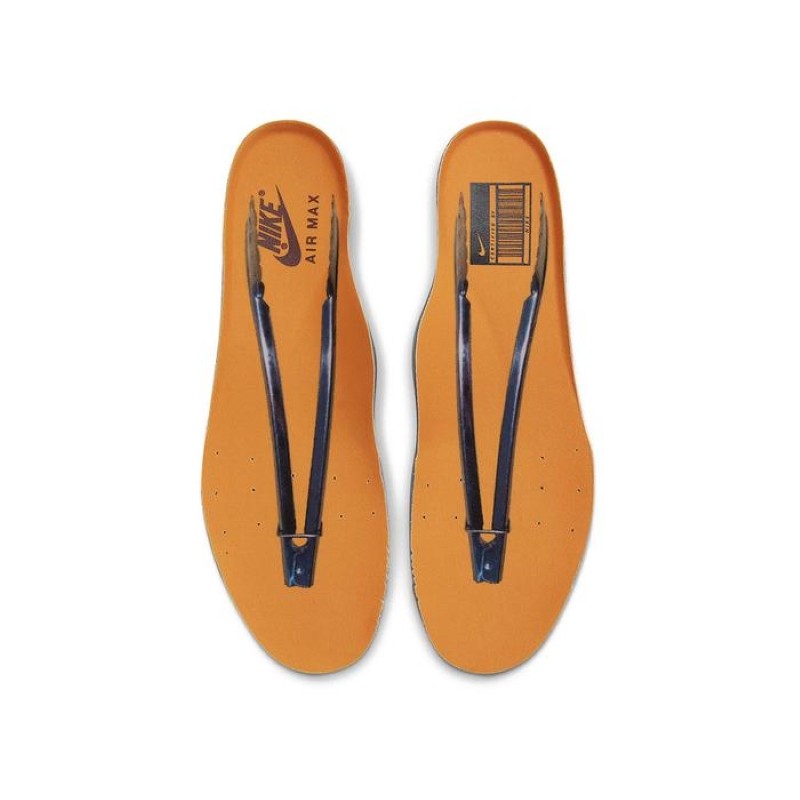 Image of tongs on shoe insoles