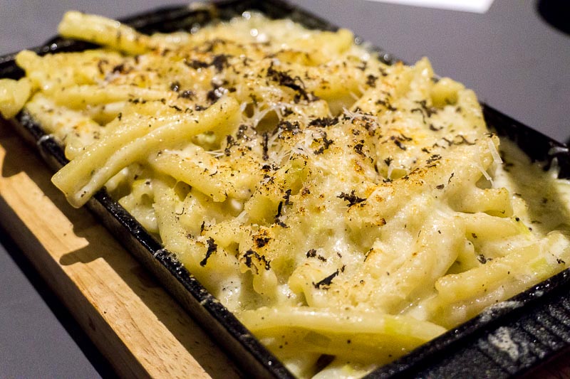 Crusted Mac & Cheese at Fat Belly Social Steakhouse