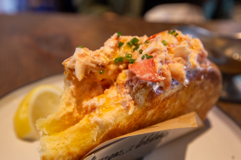 Cross-section of Lobster Roll