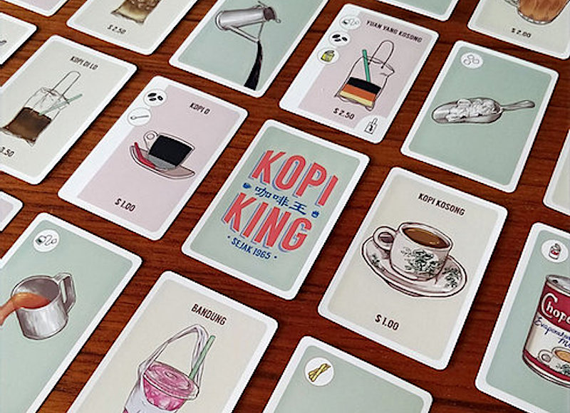 Cards in the Kopi King Deck