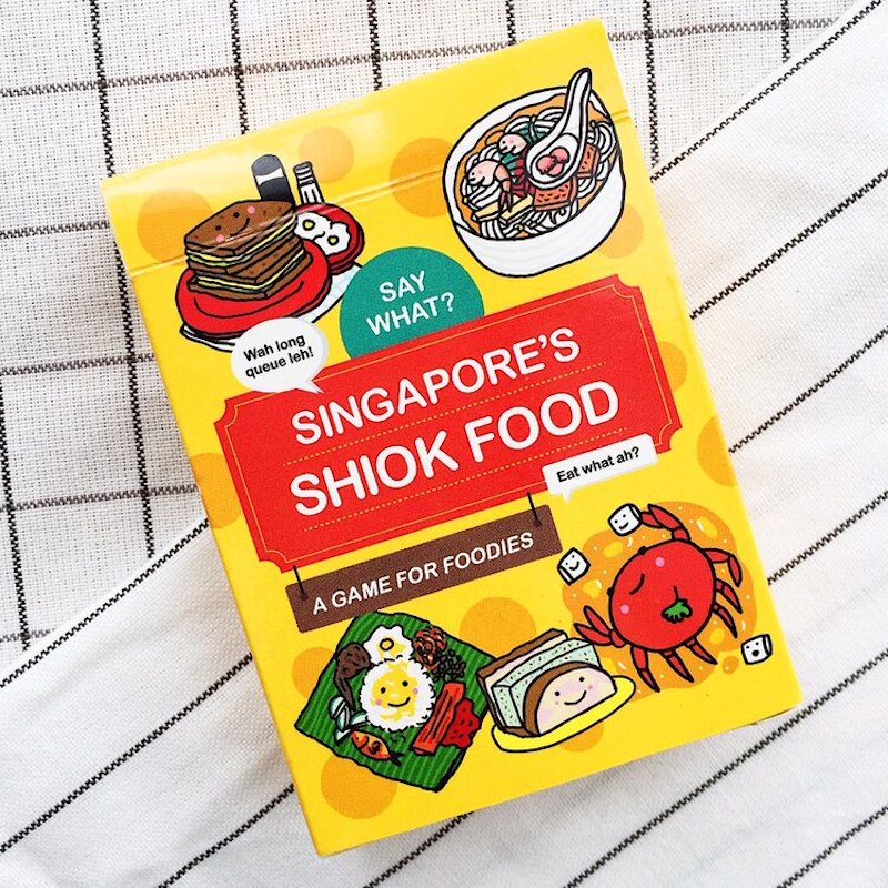 Singapore's shiok food card game