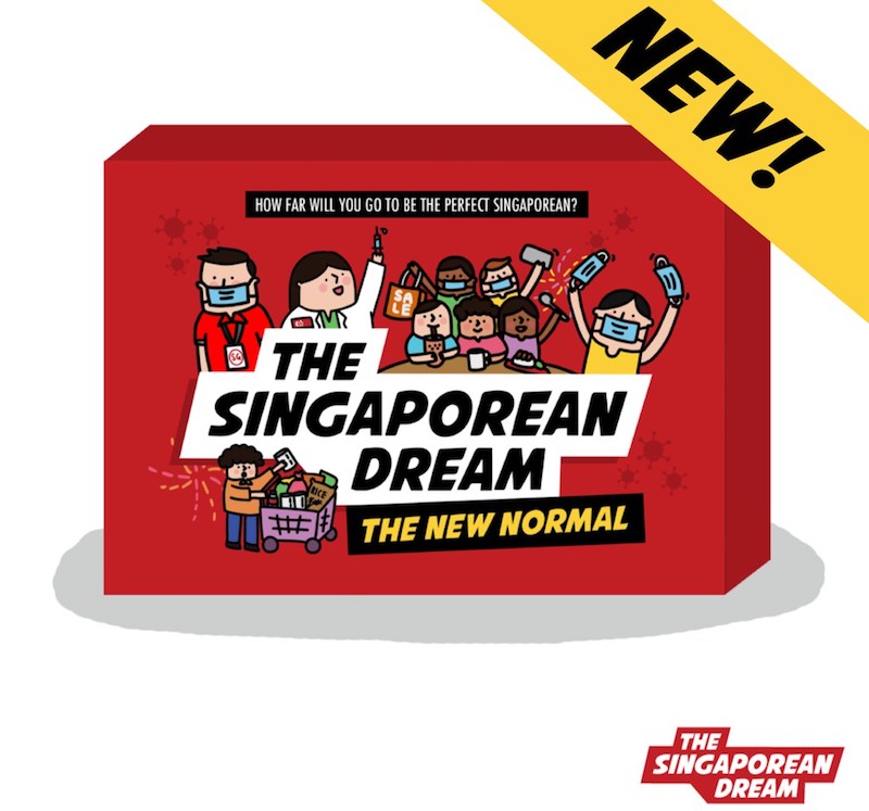 A picture of a deck of The Singaporean Dream