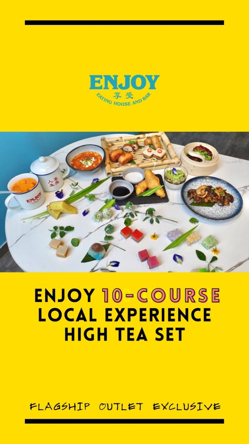 10-course local experience high tea set promotion