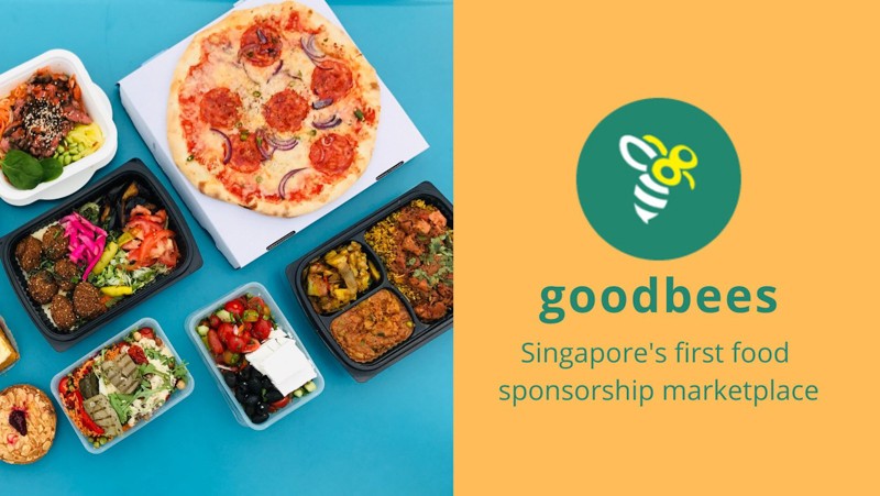 banner image of goodbees with food on the left and logo ont he rightGoodbees 2