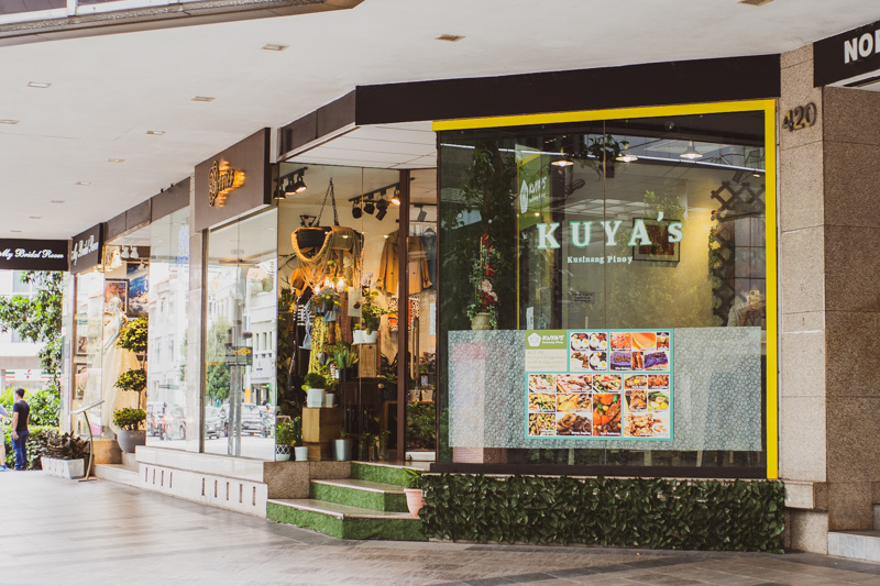 Shopfront of Kuya's