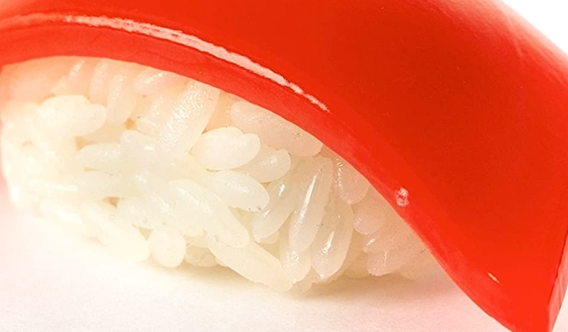 Close Up Of Sushi Plastic Model