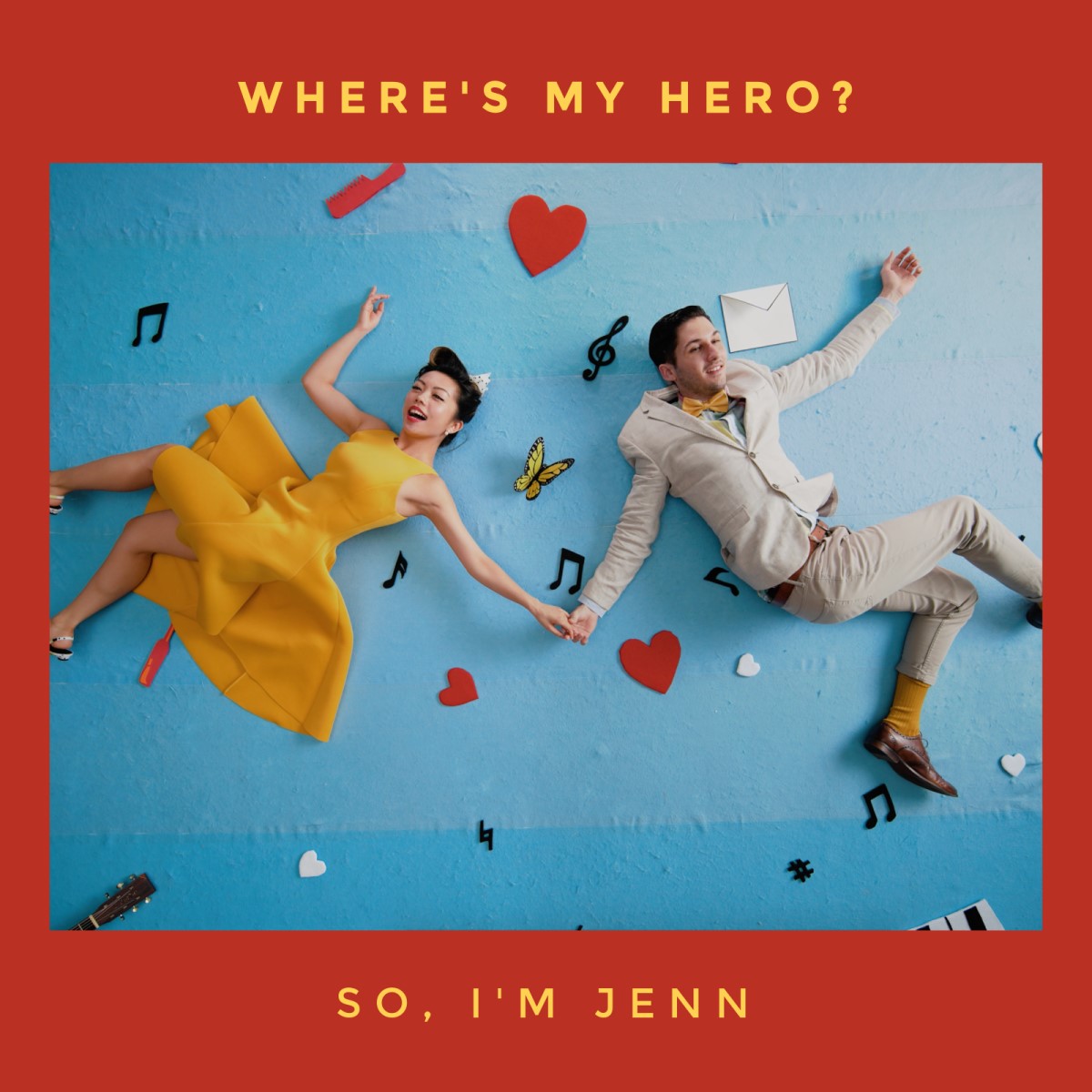 Jenn Chia's Where's My Hero album cover