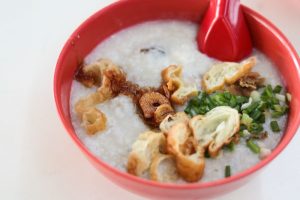 Johor Road Boon Kee Pork Porridge - Pork Porridge with egg & century egg