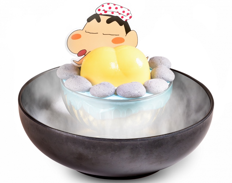 A serving of Relaxing Onsen Pudding Parfait