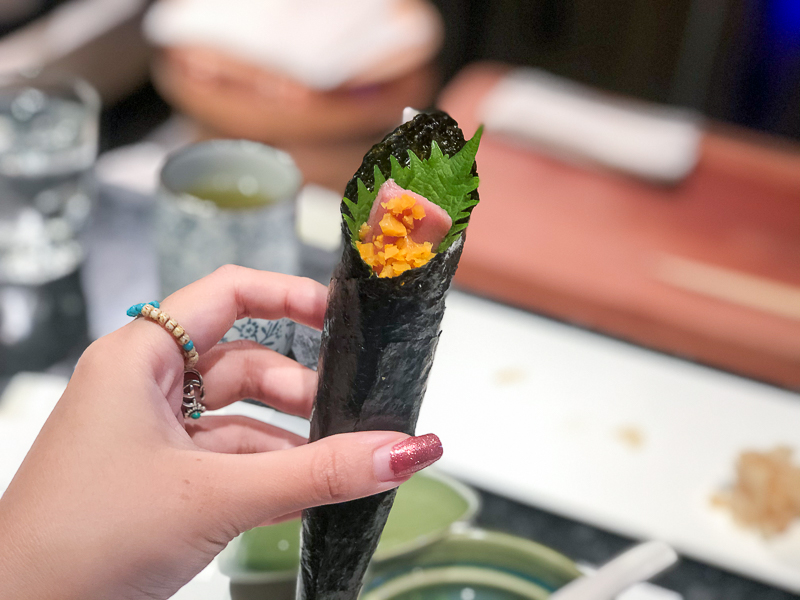 Handroll sushi