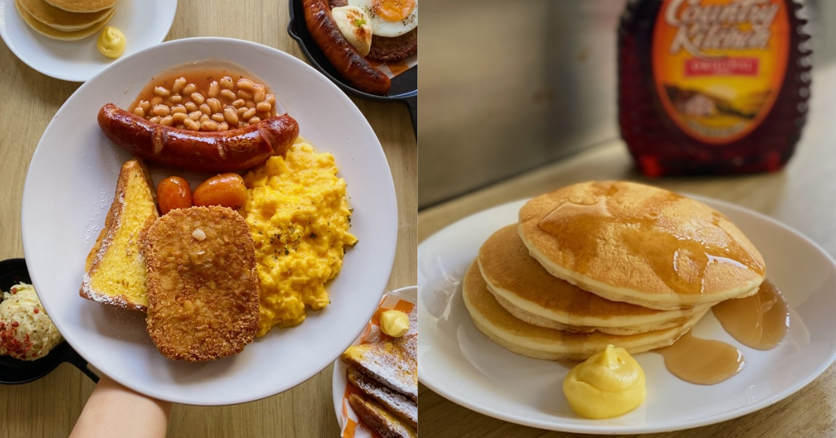 Collage Of The Breakfast Club Menu Items