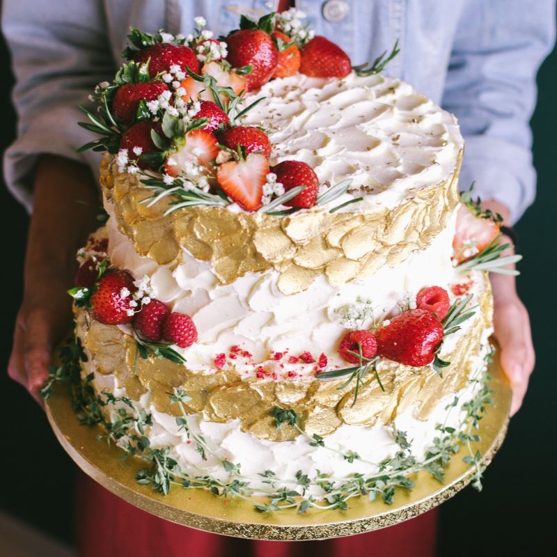 Edith Patisserie 2-tier cake