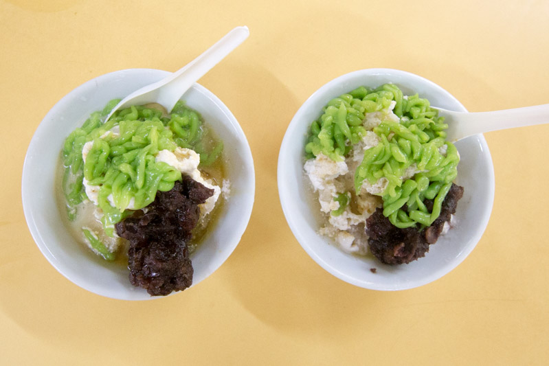 Two bowls of Chendol