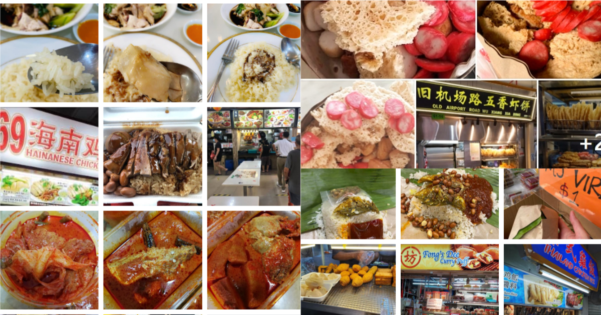 Collage Of 5 Facebook Hawker Groups