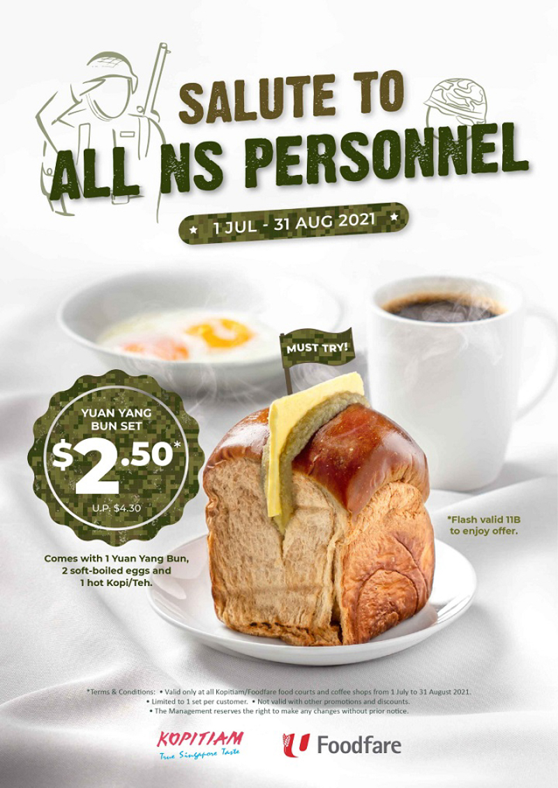 Saf Day promos from Kopitiam