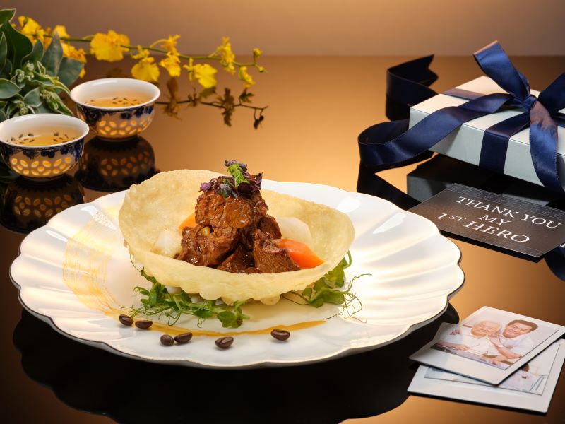 Wan Hao Chinese Restaurant's Stewed Beef Cheeks with Coffee Sauce