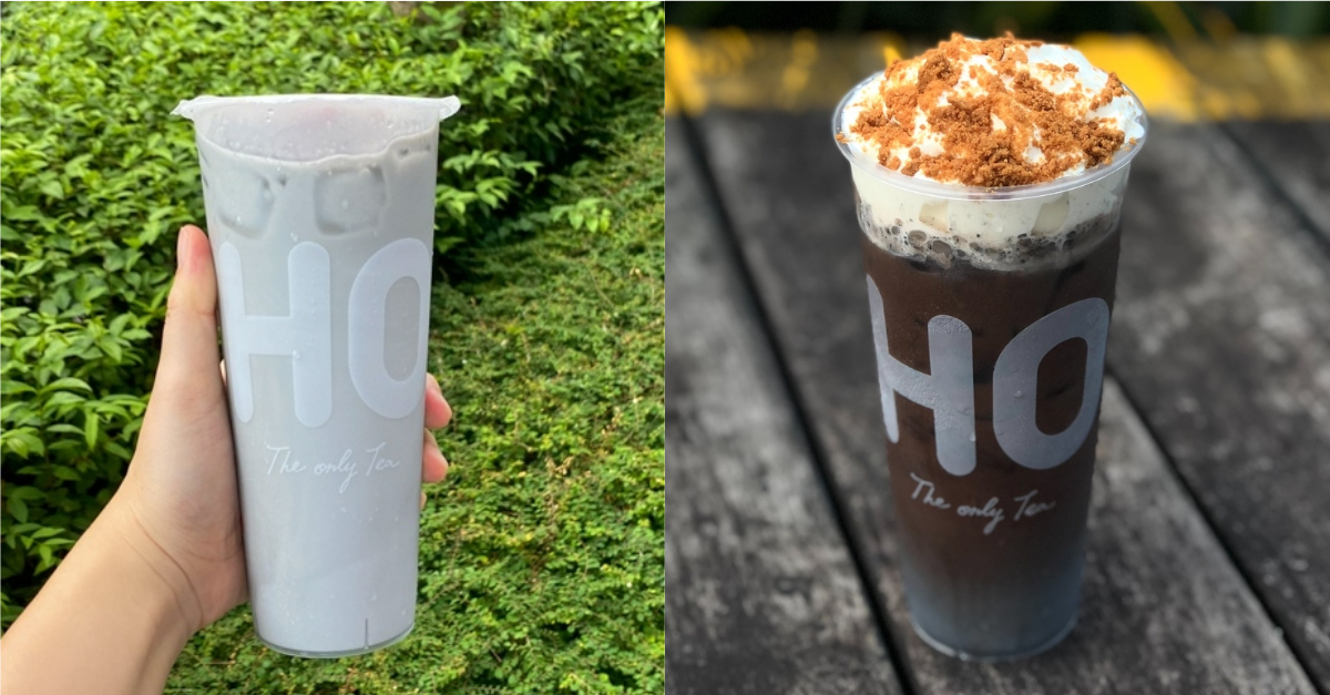 Collage Of Marble Drink And Fudgy Chocolate Drink