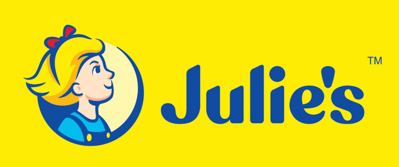 Julie's Biscuits New Logo