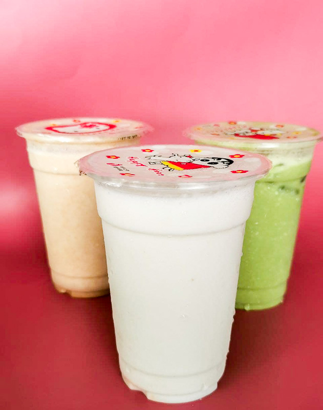 Assortment of Colico drinks