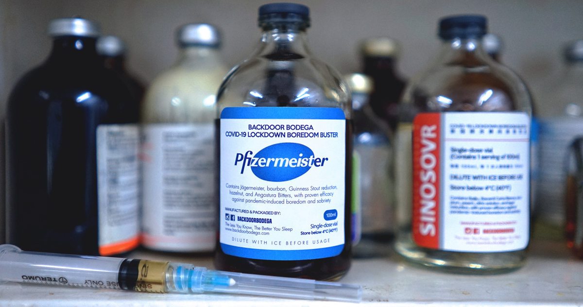 A wideshot of the Pfizermeister