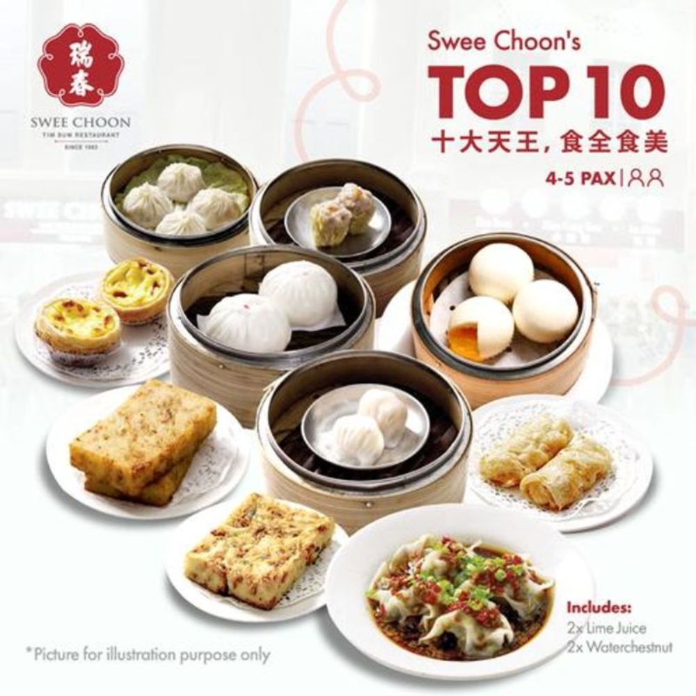 Top 10 Swee Choon Bundle delivery