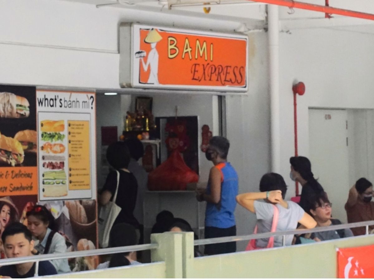 bami express - stall front