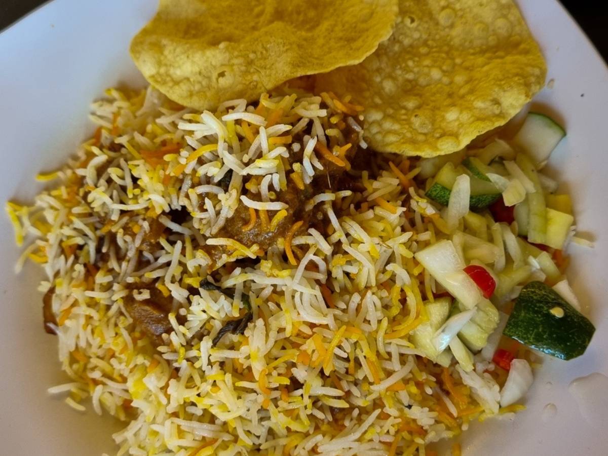 dil'b restaurant - mutton briyani 1