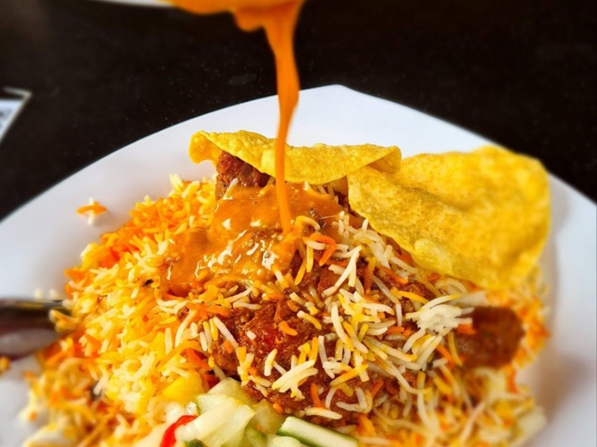 dil'b restaurant - mutton briyani 2