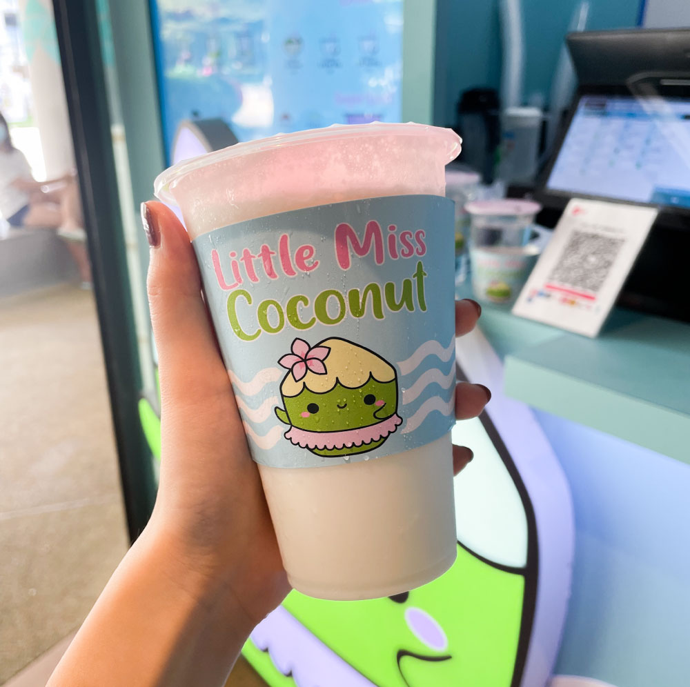 coconut shake from little miss coconut