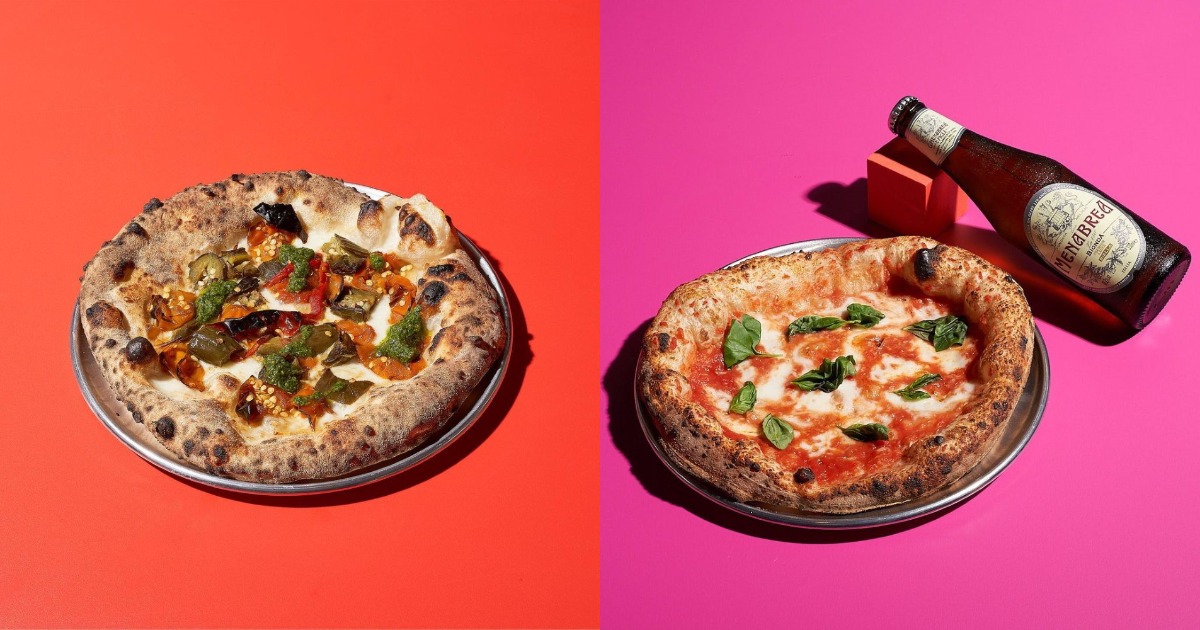 Collage of Wild Child Pizzette's pizzas