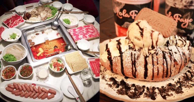 Collage of dishes