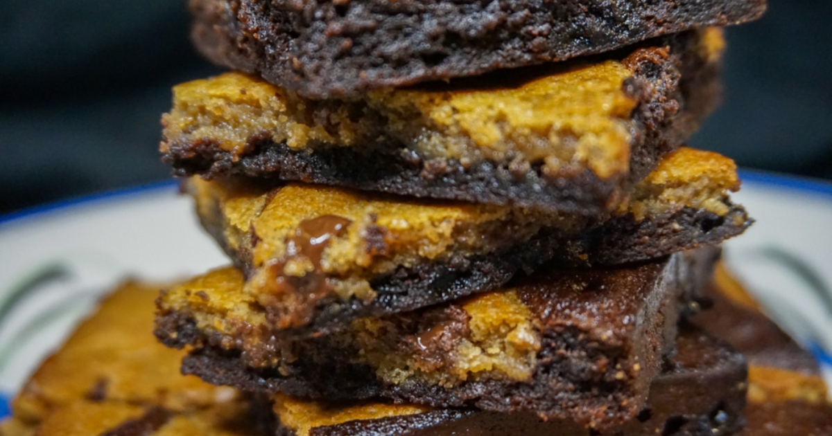 Domino's Marbled Cookie Brownie