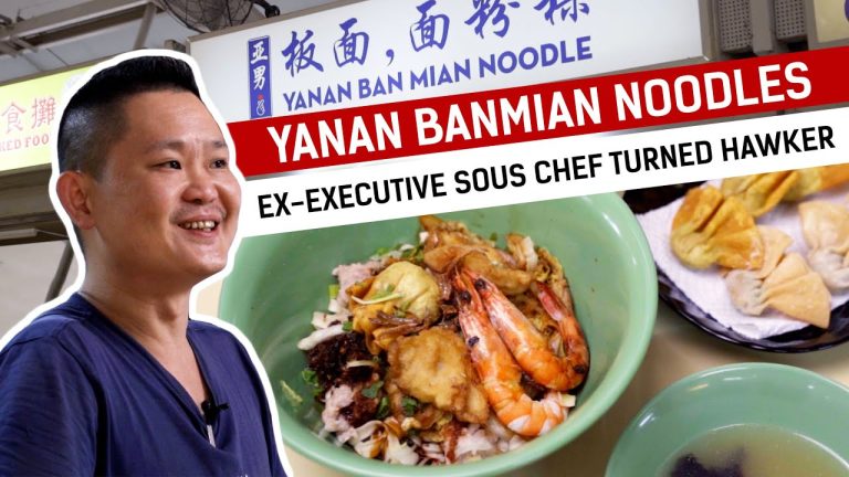 Hotel Executive Sous Chef turned hawker: Yanan Ban Mian Noodles