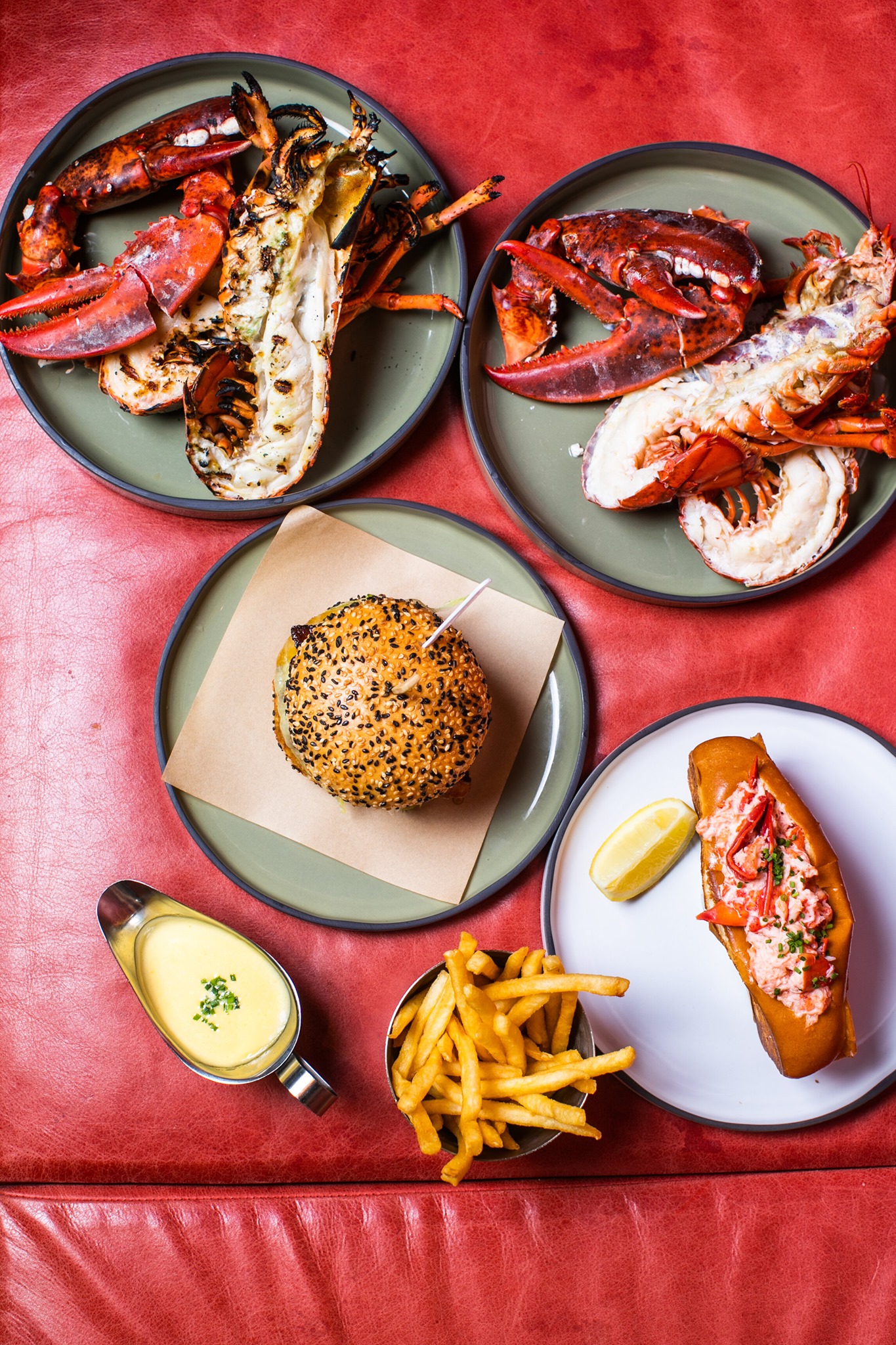 burger & lobster's two pax combo meal