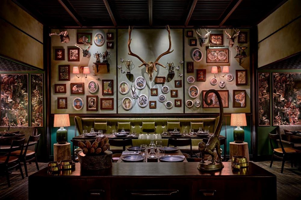 best indian restaurants - Firangi Superstar interior