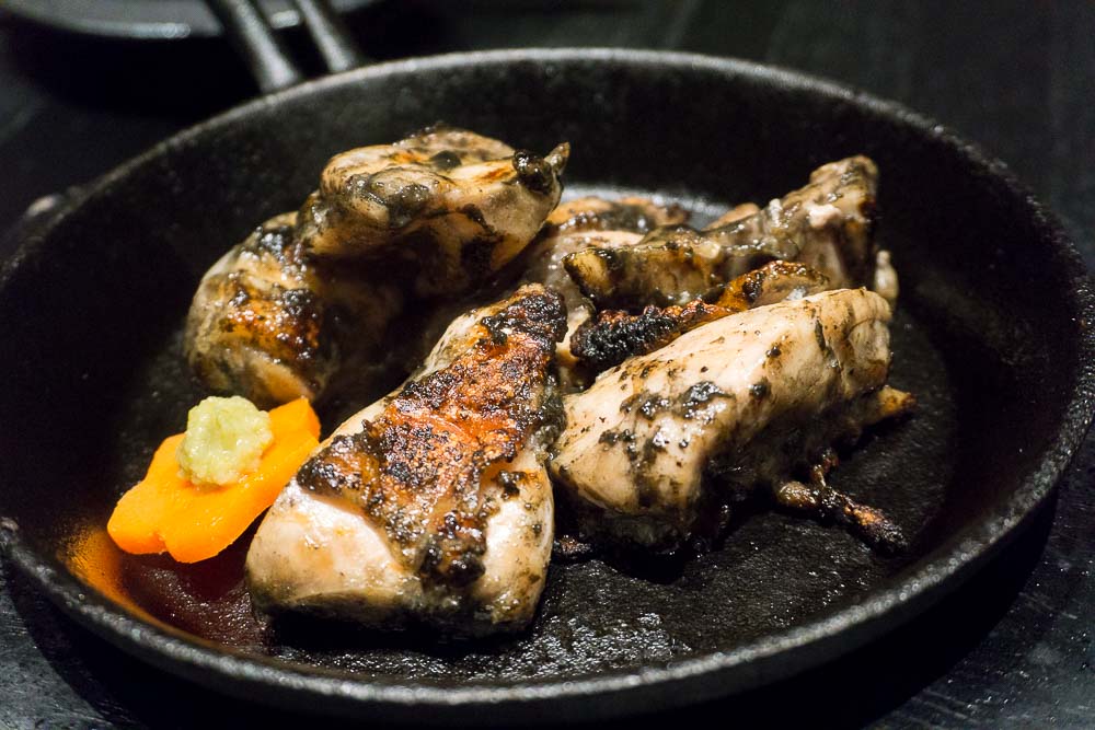 Grilled Chicken Thigh in Charcoal Style Sauce