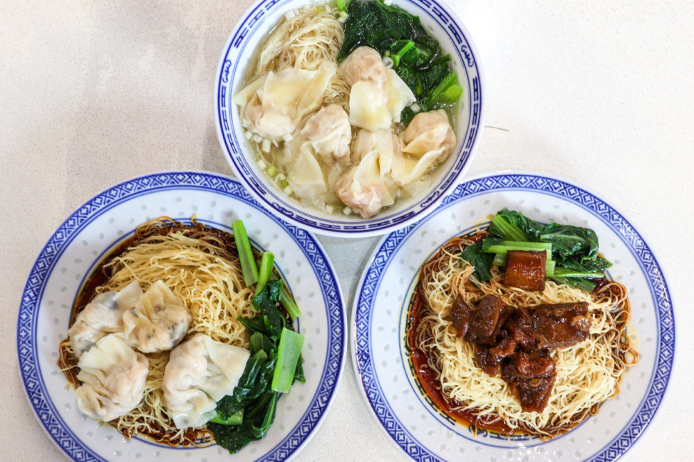 Noodle Bowls at Chef Kin HK Wanton Mee 