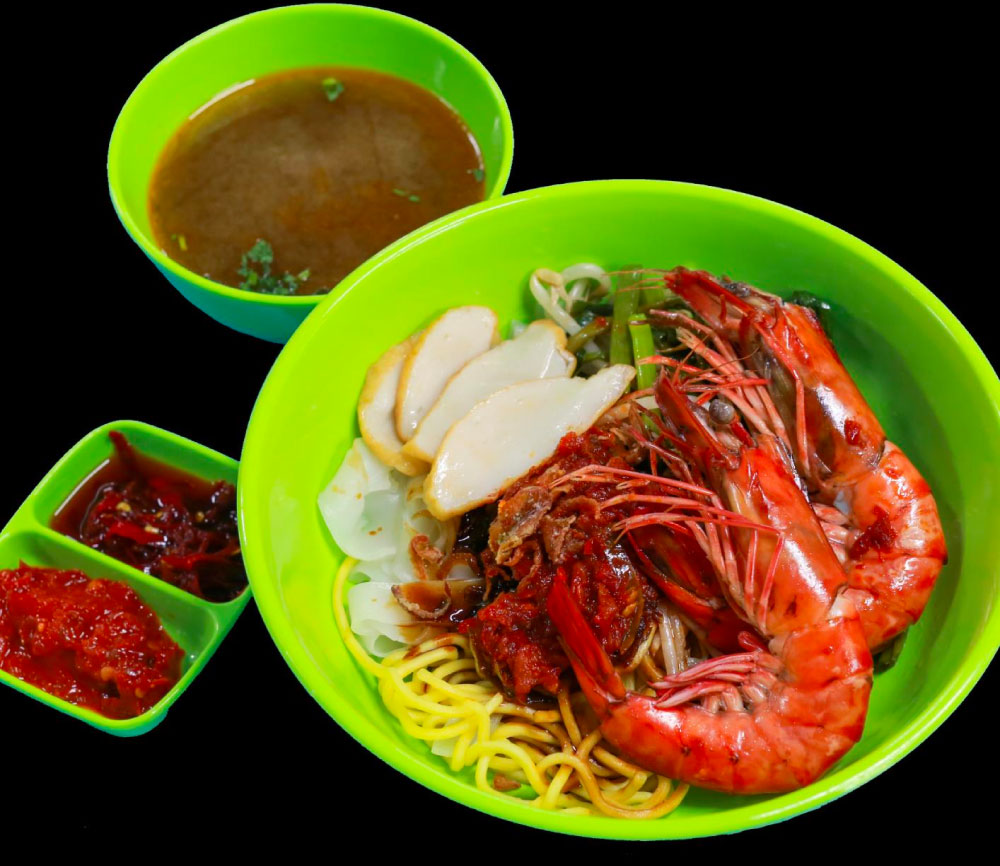 prawn noodles from abang dol