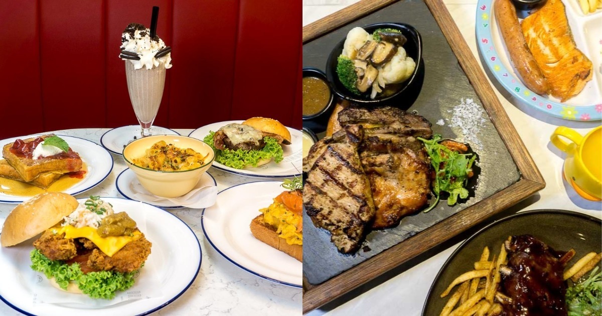 Collage of Broadway American Diner and Collin's