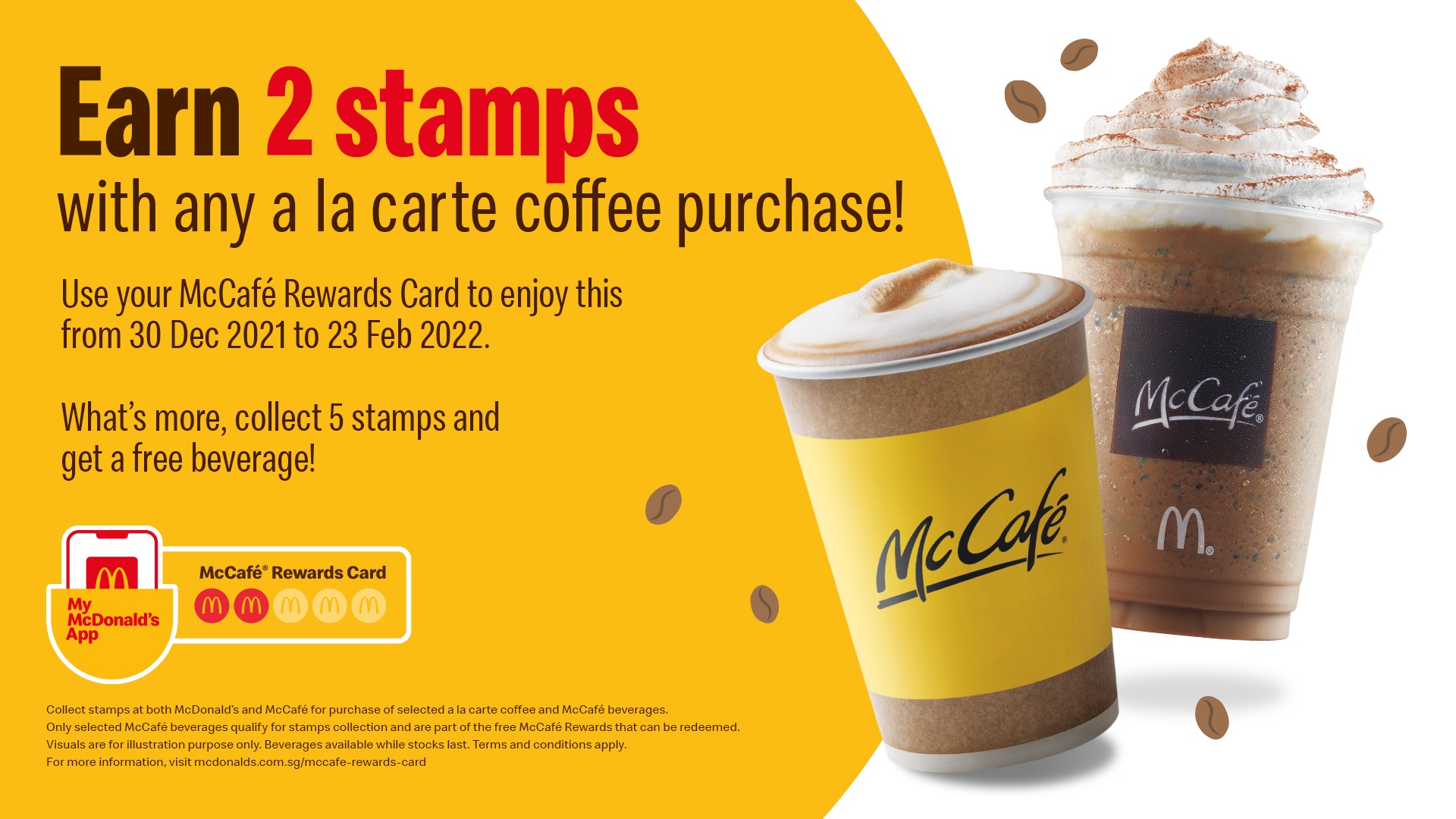 McDonald's Rewards' Stamps