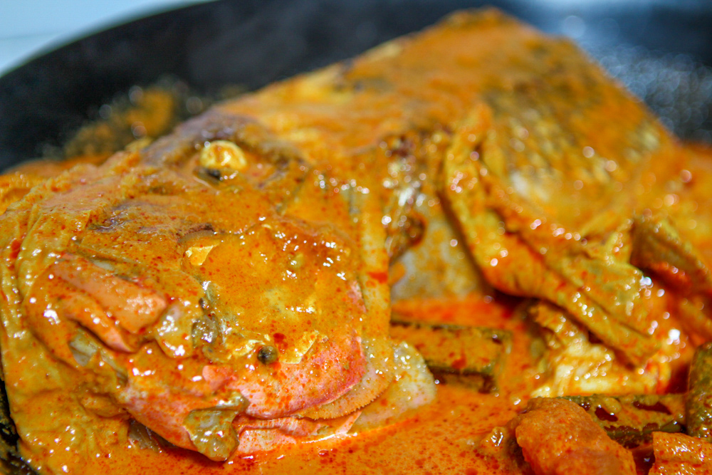 Bukit Merah Na Na Curry's Fish head curry 