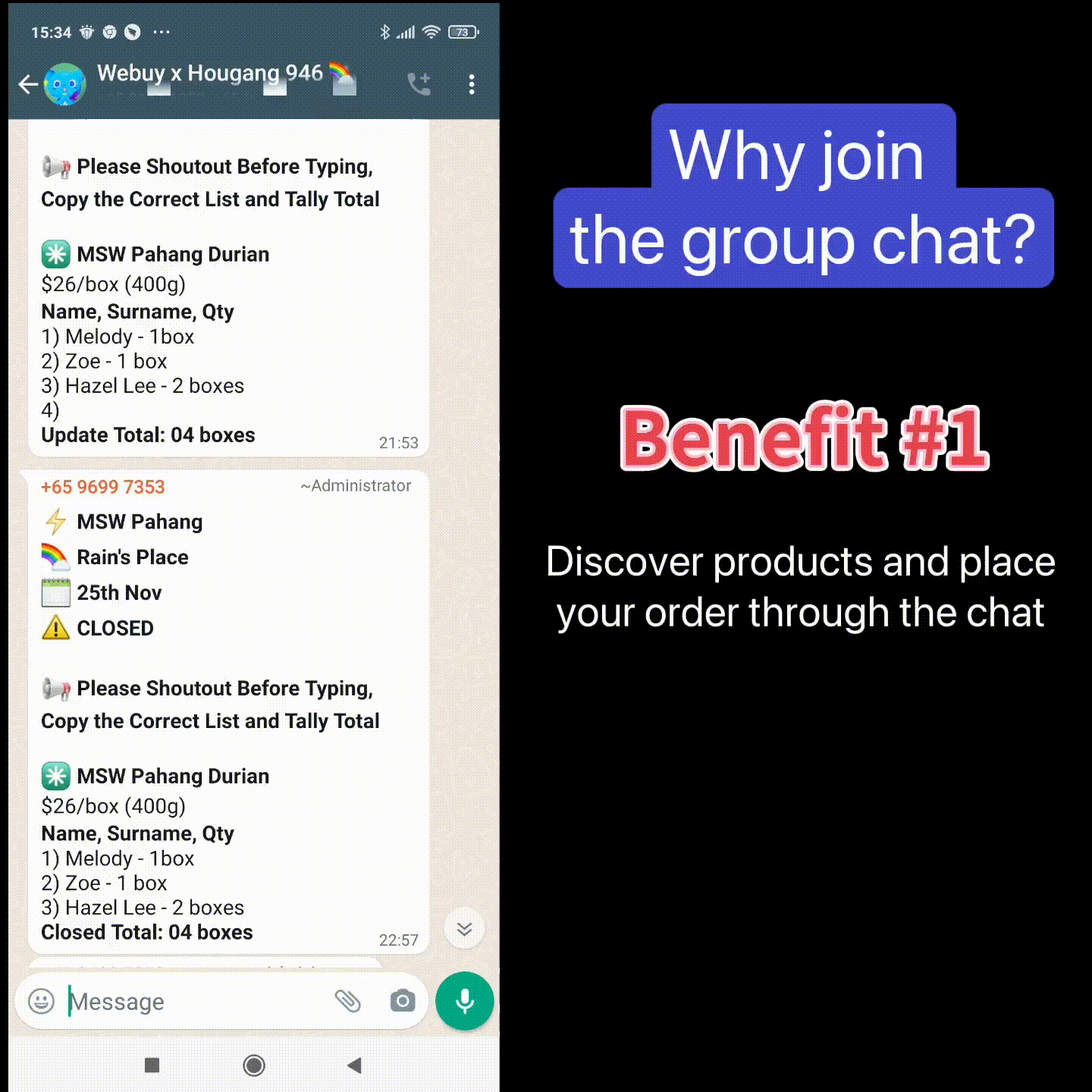 Why Join the Group Chat gif 3