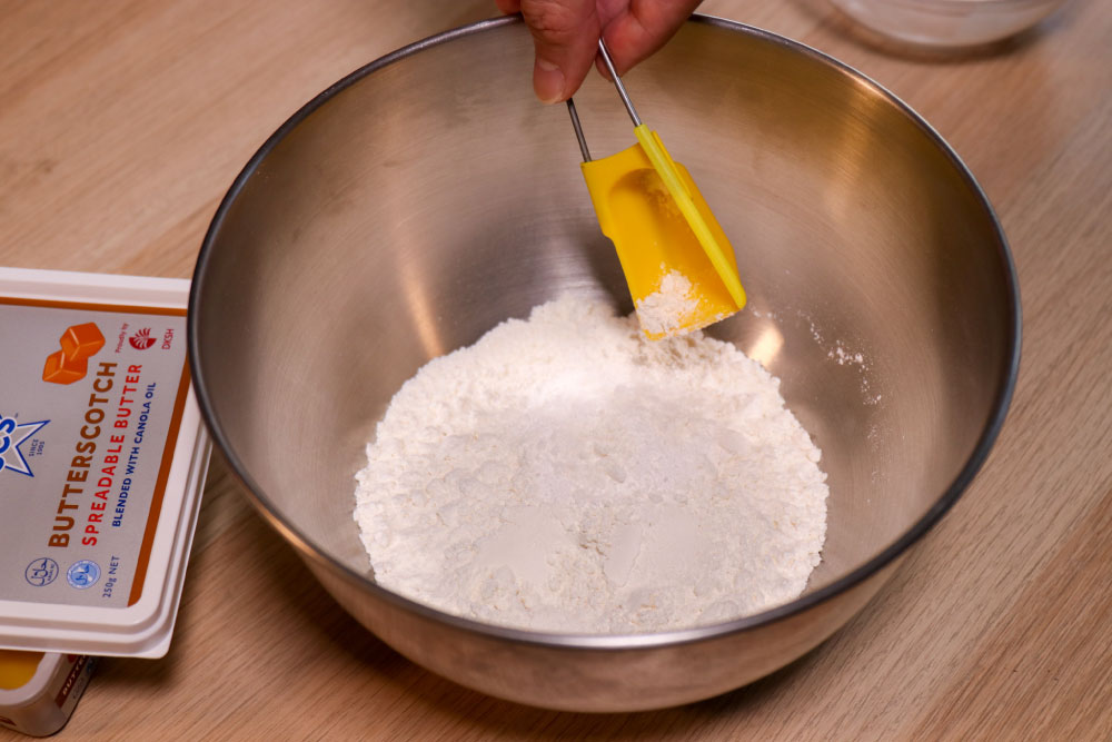 preparation of ingredients